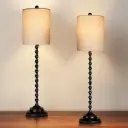 Buffet Lamps Set of 2, 30" Tall Table Lamps