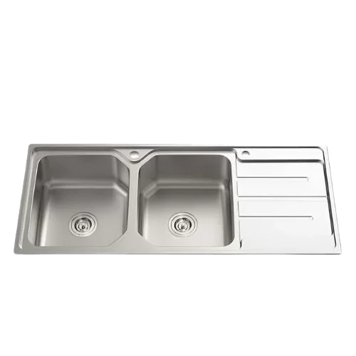 Double 118 Ultra Deep Bowl Kitchen Sink