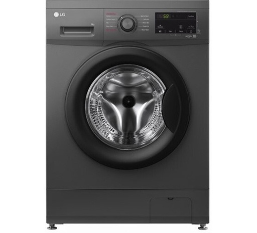 LG F4J3TYG6J Front Load Washing Machine, 8KG - 6 Motion Direct Drive, Steam Technology